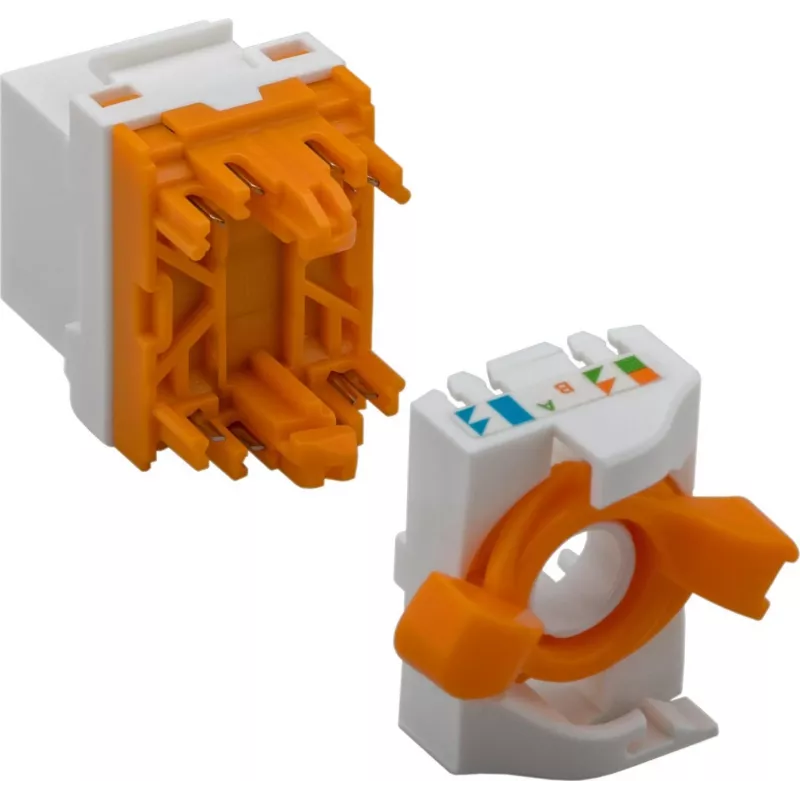 DS-IT Toma Keystone CAT6 UTP sin herramientas Twist (DS-KC-UTP6-TL-T)