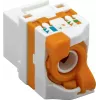 DS-IT Toma Keystone CAT6 UTP sin herramientas Twist (DS-KC-UTP6-TL-T)