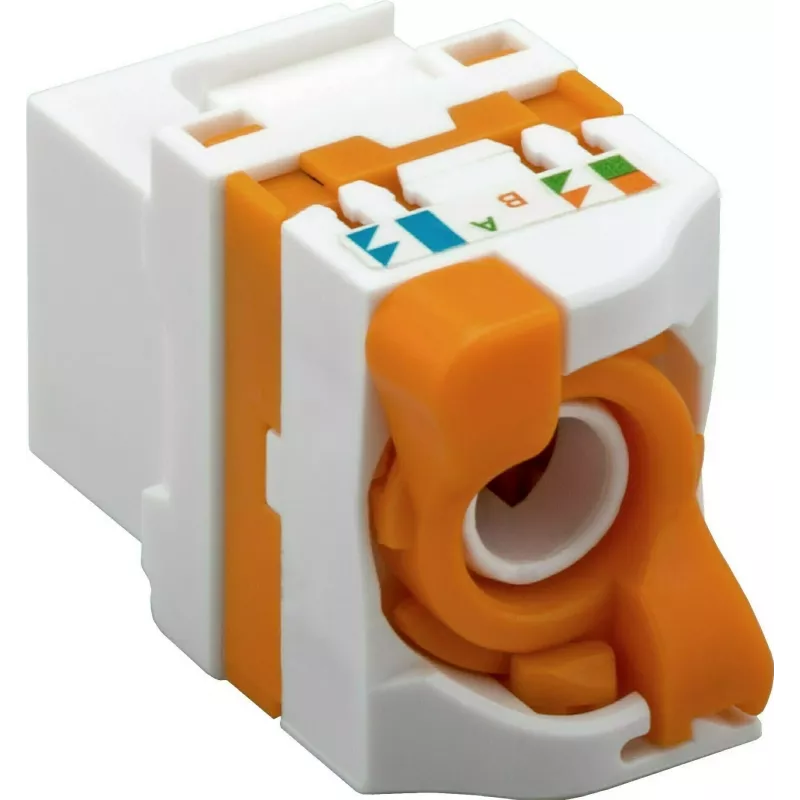 DS-IT Toma Keystone CAT6 UTP sin herramientas Twist (DS-KC-UTP6-TL-T)