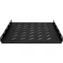 DSIT DS-FH120 Estante fijo para rack para armarios servidor de 1200mm de profundidad, 30kg de carga, 1U, negro