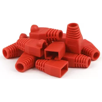 DSIT DANICOM funda antipinzamiento RJ45 rojo 10 uds.