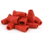 DSIT DANICOM funda antipinzamiento RJ45 rojo 10 uds.
