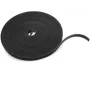 DSIT Cinta de velcro 20 mm x 25 m negro