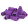 DSIT DANICOM funda de alivio de tracción RJ45 lila pack de 10