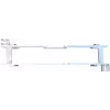 DSIT Panel de parcheo de montaje en pared CAT 6a, 12 puertos UTP, negro