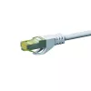 DSIT Cable de parcheo de red Cat.7 S/FTP PiMF RJ45, 0,50 m, blanco