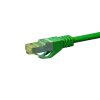 DSIT Cable de red RJ45 S/FTP PiMF con cable CAT 7 verde - 2m