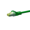 DSIT Cable de red RJ45 S/FTP PiMF con cable CAT 7 verde - 2m
