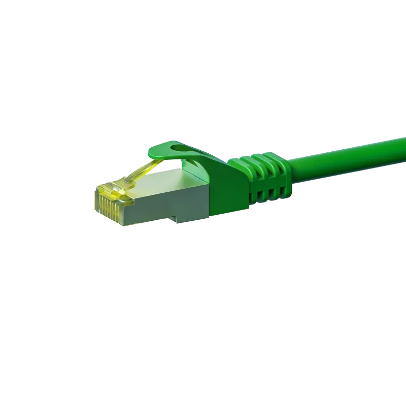 DSIT Cable de red RJ45 S/FTP PiMF con cable CAT 7 verde - 2m