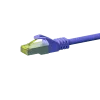 DSIT Cable de parcheo de red Cat.7 S/FTP PiMF RJ45, violeta, 10m (DC-78-100)
