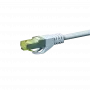 DSIT Cable de parcheo de red CAT 7 S/FTP PiMF RJ45, 2 m, blanco