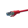 DSIT Cable de red CAT 6a LSOH - S/FTP - 1,50 m - rojo (DC-6A5-015)