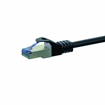 DSIT cable de red patch CAT 6a S/FTP LSOH, 15 m, negro