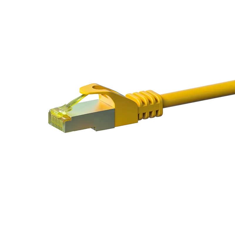 DSIT cable de red Cat.7 S/FTP conector RJ45 macho a conector RJ45 macho, 5 m, amarillo