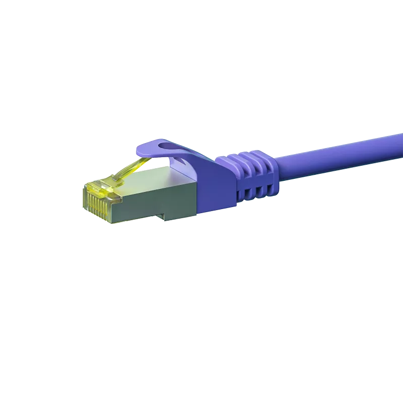 DSIT cable de red patch Cat.7 S/FTP RJ45, 7,5 m, violeta