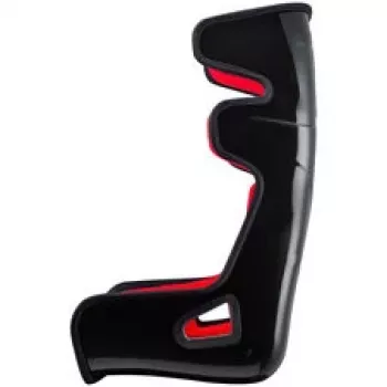 Sabelt GT PAD XL asiento de carreras, carcasa de fibra de vidrio, homologado FIA, modular - negro/rojo