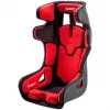 Sabelt GT PAD XL asiento de carreras, carcasa de fibra de vidrio, homologado FIA, modular - negro/rojo