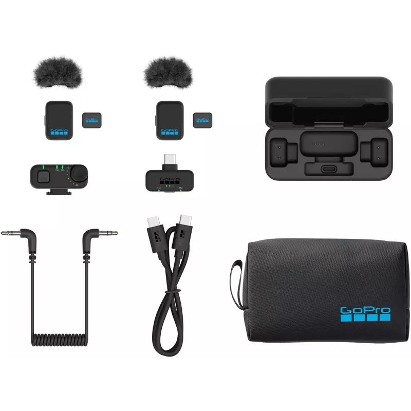Kit completo de micrófono inalámbrico GoPro Wireless Mic, EU (AWMIC-010-EU)