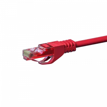 DSIT CAT6 cable patch Ethernet 100% cobre U/UTP 1m rojo (DC-65-010)