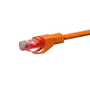 DSIT CAT6 cable de red 100% cobre - U/UTP - 7,5 m - naranja (DC-66-075)