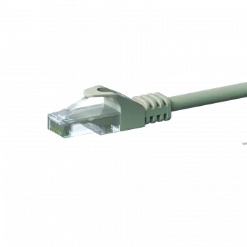 Cable de red DSIT Cat 6 U/UTP, 7,5 m, gris, CCA, RJ45
