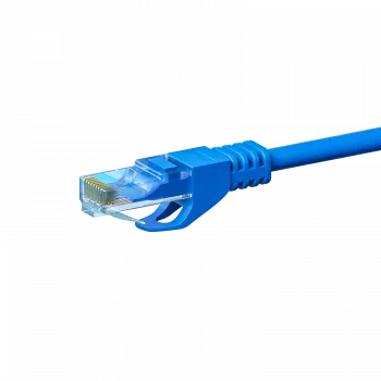 Cable de red DSIT CAT6 U/UTP 7,5 m azul CCA RJ45