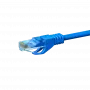 Cable de red DSIT CAT6 U/UTP 7,5 m azul CCA RJ45
