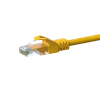 Cable de red DSIT CAT5e U/UTP, 3 m, amarillo, 100% cobre, RJ45, 1 Gbit/s