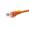 Cable de red DSIT CAT5e U/UTP 7 m naranja 100% cobre