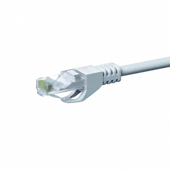 Cable de red DSIT CAT5e, U/UTP, 50 m, blanco, 100% cobre