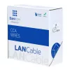 Cable de red DSIT CAT5e SF/UTP AWG 26/7 flexible 100 metros gris CCA