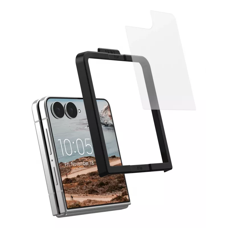 Protector de pantalla de cristal templado Urban Armor Gear UAG para Samsung Galaxy Z Flip8