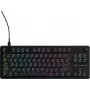 Teclado mecánico lineal para gaming Turtle Beach Vulcan II TKL, distribución US, negro