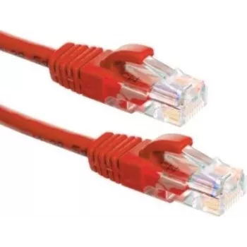 DSIT CAT6a U/UTP 100% cobre cable patch 5m rojo