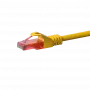 Cable de red DSIT DC-67-075 CAT6 U/UTP, 7,5 m, amarillo, 100 % cobre