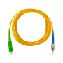 Televes OSK2SCFC cable patch de fibra óptica monomodo 2m SC/APC a FC/UPC