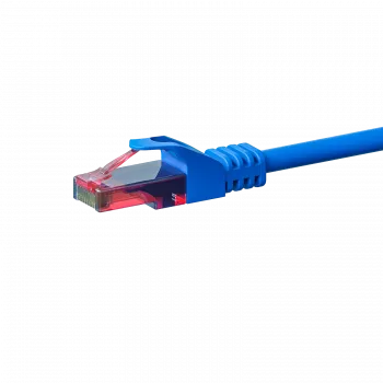 DSIT CAT6 cable patch Ethernet 100% cobre U/UTP 20 m azul (DC-64-200)