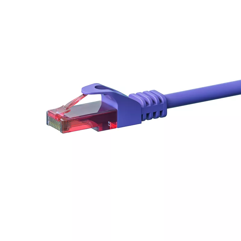 DSIT CAT6 Cable de red U/UTP 50 m violeta 100% cobre - DC-68-500
