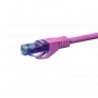 DSIT CAT6a Cable de red patch Ethernet 100% cobre U/UTP 20 m rosa (DC-U6A9-200)