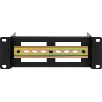 DSIT Carril DIN 2U para armarios de 10 pulgadas - profundidad ajustable (DS10-DIN-2)