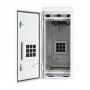 DSIT DS5606WP Armario rack de pared exterior 6U 19 pulgadas IP55, vertical, gris claro