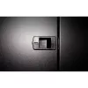 DSIT Armario rack de pared 18U con puerta metálica, 600x450x900 mm, negro