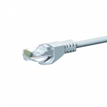DSIT CAT 6 U/UTP Cable de red, 10 m, blanco, CCA, RJ45, 1 Gbit/s, 250 MHz