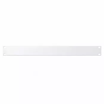 DSIT 19 pulgadas 1U Embelecedor blanco DS-Blind1-W