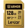 Lexar Professional ARMOR GOLD 128GB SDXC UHS-II V60 tarjeta de memoria (LSDAMGL128G-RNNNG)