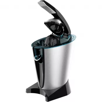 Cecotec Essential Vita Hyden 600 Steel Exprimidor eléctrico – acero inoxidable/negro, 600 W