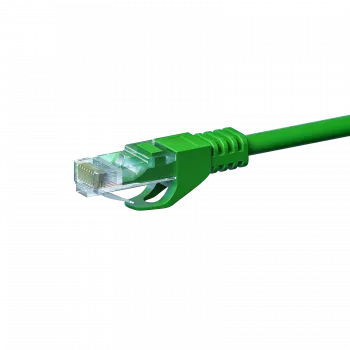 Cable de red patch DSIT CAT5e U/UTP, 3 m, verde, 100% cobre