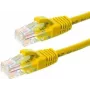 Cable de red patch DSIT CAT5e U/UTP, 7m, amarillo, 100% cobre, RJ45, Gigabit Ethernet