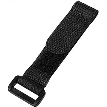 Bridas de velcro reutilizables DSIT, negras, 150 mm, 1 pack