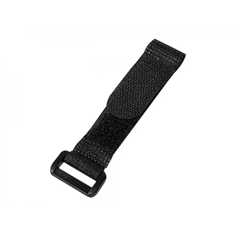 Bridas de velcro reutilizables DSIT, negras, 150 mm, 1 pack